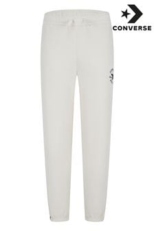 Кремовый - спортивные брюки с логотипом и поясом на завязке Converse (D70206) | €19