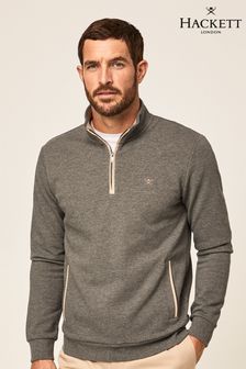 Hackett London Mens Grey Sweatshirt (D70545) | $255