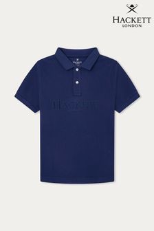 Hackett Kids London Polo-Shirt, Blau (D70563) | 38 €