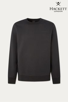 Hackett London Mens Black Sweatshirt (D70598) | $132