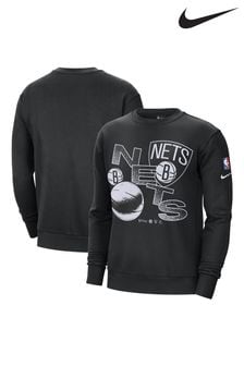 Nike Black Fanatics Brooklyn Nets Nike Courtside Crew Sweat (D70644) | €44
