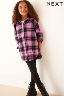 Pink Check Shirt And Leggings Set (3-16yrs) (D71294) | ￥3,120 - ￥4,160