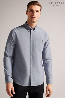 Черная оксфордская рубашка с длинными рукавами Ted Baker Paplet (D71494) | €50