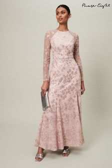 Phase Eight Natalya Sequin Floral Maxi Dress (D71503) | 170 ر.ع