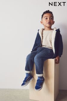 Borg Lined Hooded Cardigan (3mths-7yrs)