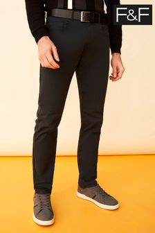 F&F Grey Belted Trousers (D71730) | €15.50