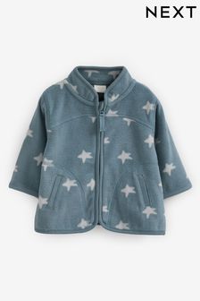 Blue Cosy Lightweight Fleece Baby Jacket (0mths-2yrs) (D71802) | €9 - €10