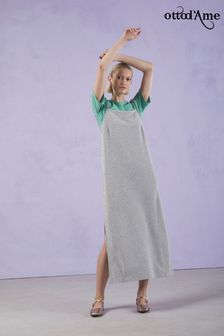 Ottod'Ame Silver Cami Midi Dress (D71869) | €54