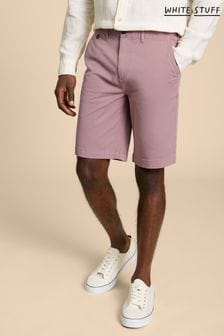 White Stuff Pink Sutton Organic Chino Shorts (D71933) | $67