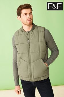 F&F Green Square Quilt Gilet (D71958) | €15.50