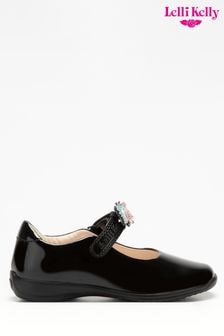 Lelli Kelly Dino Removeable Charm Dolly Black Shoes (D72011) | €27