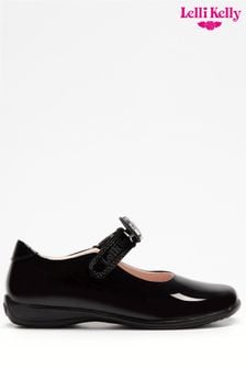 حذاء أسود رائع سهل الخلع بطبعة حورية البحر من Lelli Kelly (D72012) | 383 ر.س