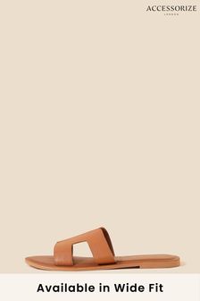 Women s Sandals Natural Sliders Footwear Next Singapore