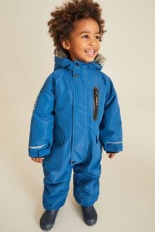 Кобальтово-синій - Водонепроникний сніговий костюм (3 міс. – 7 років) (D72377) | 1 210 ₴ - 1 337 ₴