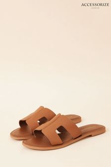 Accessorize Leather Cut-out Detail Sliders (D72480) | 1 831 ₴