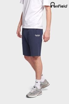 Modra - Penfield Hudson kratke hlače z napisom (D72672) | €68