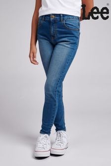 Lee Girls Blue Scarlett High Waist Jeans (D72784) | $65 - $78