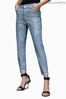Allsaints Blue Dax Metallic Jeans (D73206) | 160 €