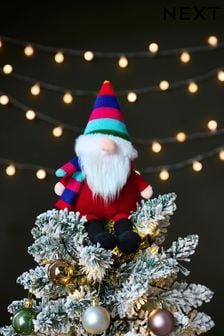 Red Plush Santa Gonk Christmas Decoration (D73301) | €7
