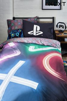 PlayStation 100% Cotton Duvet Cover And Pillowcase Set