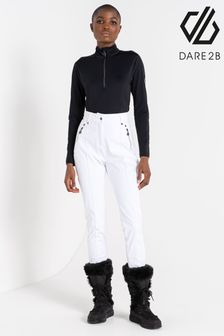 Pantalones de esquí blancos de softshell Regimented Julie Macdonald de Dare 2b (D73774) | 129 €
