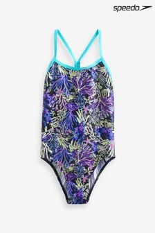 Speedo Girls Allover Digital Vback Swimsuit (D73997) | €15.50