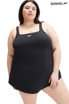 Speedo Black Plus Size Womens Swim Dress (D74023) | $82