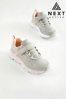 Grey/Blush Pink Sports Trainers (D74279) | ₪ 101 - ₪ 126