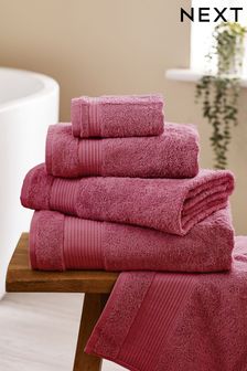 Pink Faded Rose Egyptian Cotton Towel