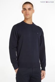 Tommy Hilfiger Blue 1985 Crew Neck Jumper (D74577) | $171