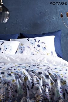 Voyage Set of 2 Blue Hibbertia Crocus Pillowcases