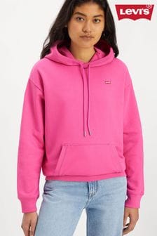 Pink levis hot sale hoodie