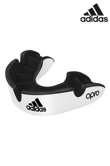 adidas Adult Opro Mouthguard Silver