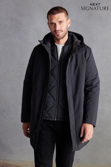 Black Signature 3-In-1 Waterproof Coat (D76145) | €99