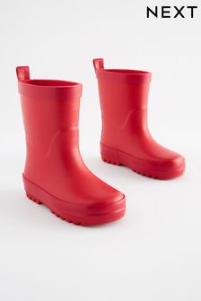 Rdeča - Gumijasti dežni škornji (D76210) | €11 - €13