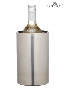 BarCraft Silver Stainless Steel Double Walled Wine Cooler (D76230) | €37