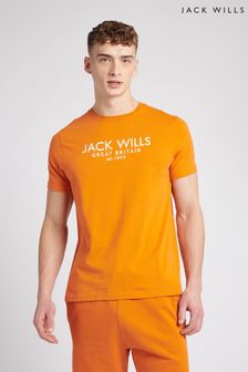 Portocaliu - Tricou Jack Wills Carnaby (D76361) | 149 LEI