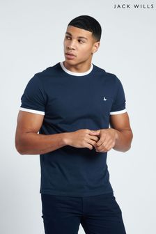 Jack Wills Pentworth Logo T-Shirt (D76370) | AED139