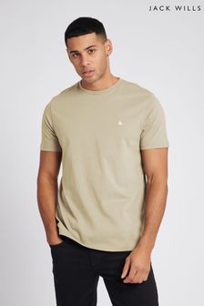 Jack Wills Grey Sandford T-Shirt (D76372) | €29