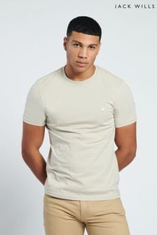 Grey - Jack Wills Sandford T-shirt (D76376) | kr460