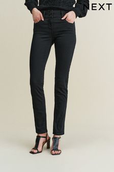 Zwart - Figuurvormende slim jeans (D76464) | €74