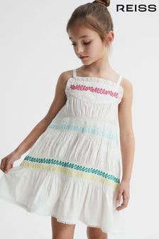 Reiss Multi Rae Junior Strappy Resort Dress (D76846) | OMR41