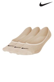 Natural - Calcetines invisibles de entrenamiento ligeros Everyday de Nike (3 pares) (D77086) | 20 €