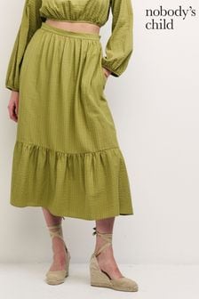 Nobody's Child Green Bianca Midi Skirt (D77431) | €21.50
