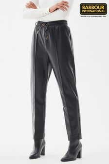 Barbour® International Agusta Faux Leather Black Trousers (D77662) | 61 €