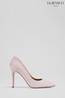 Lk Bennett Purple Fern Lilac Suede Pointed Toe Courts (D77892) | 335 €