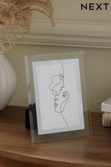 Silver Smoke Glass Photo Frame (D77920) | AED35 - AED62