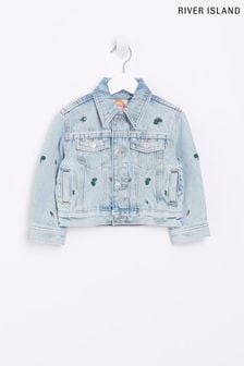 F r M dchen River Island Blau Denim Jacken und M ntel Next