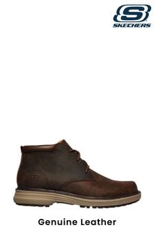 Skechers Brown Wenson Osteno Boots (D78172) | $213