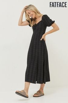 FatFace Black Midi Tania Dress (D78311) | 46 €